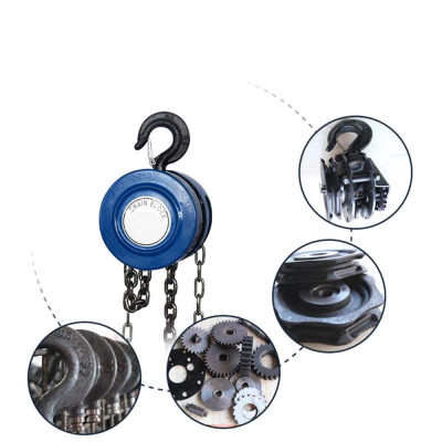 PaLang Kéo Tay ABG HSZ 5T-3M - Ba Lăng Loại 5 Tấn Xích 3 Mét Dùng Để Nâng Hạ Vật Nặng Trong Nhà Xưởng, Công Nghiệp Và Đời Sống - Hàng Chính Hãng (Giao màu ngẫu nhiên)