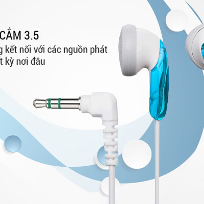 Tai Nghe Nhét Tai Sony Fontopia MDR-E9LP - Hàng Chính Hãng