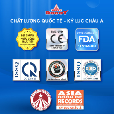 MÁY LỌC NƯỚC NÓNG THÔNG MINH LẠNH ROBOT GrandPlus-9  -Hàng Chính Hãng