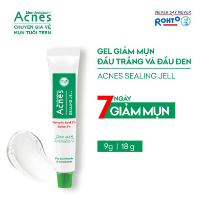 Gel chấm mụn đầu trắng và đầu đen Acnes Sealing Jell 18g