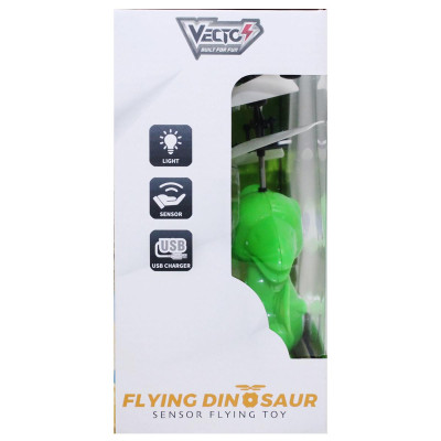 Đồ Chơi Khủng Long Bay Cảm Biến - Vecto VT2240B - Màu Xanh