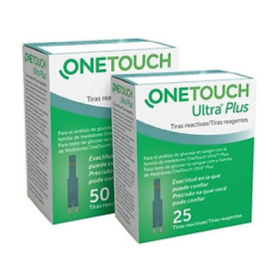 Que Thử Đường Huyết One Touch Ultra Plus Flex Johnsons & Johnson (  lọ 25 que thử )
