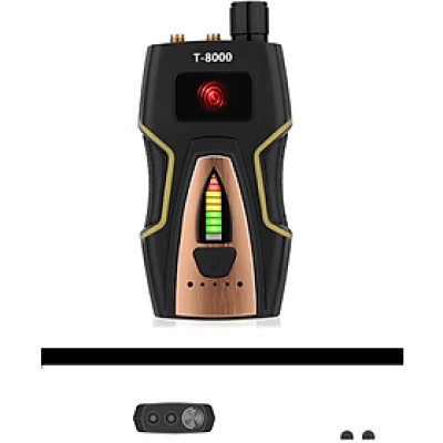 ROGTZ - Máy Phát Hiện Camera Mini, Thiết Bị Nghe Trôm, Định Vị G.P.S T-8000 RF Detector - Hàng Chính Hãng