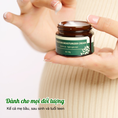 Bộ trắng da, sạch mụn và nám cơ bản ngày đêm Wonmom (1 Kem nghệ tươi + 1 Serum mụn + 1 Kem cấp ẩm