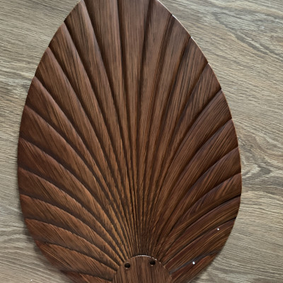 Quạt trần cánh lá cọ có 5 chao đèn Klasse - Hàng chính hãng