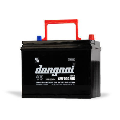 Ắc quy khô miễn bảo dưỡng Đồng Nai CMF 55D26R | 12V - 60Ah