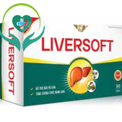 Viên uống Giải độc gan Liversoft Vinh Thịnh Vượng VV, hộp 30v