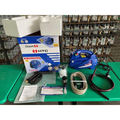 [Freeship]Máy xịt rửa xe motor đồng,công suất 1800W, áp lực 100 bar,8L/phút hiệu HTC1804