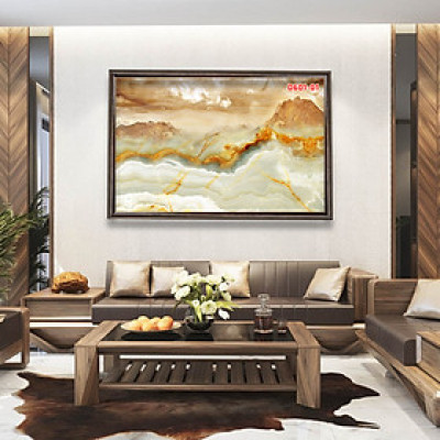 D601 01 tranh kính Vân đá ( được chọn mẫu)