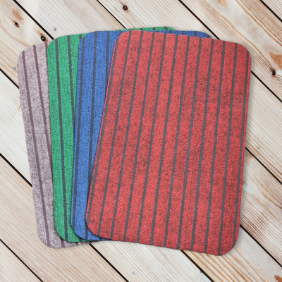 Combo 2 Thảm Đé Cao Su Chống Trượt Gel Sọc nhiều màu đẹp Cao Cấp