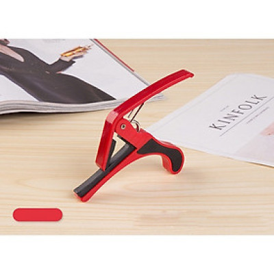 Capo guitar acoustic lò xo có chốt nhổ dây đa chức năng I Hàng Chất Lượng chắc chắn bền, kẹp chắc
