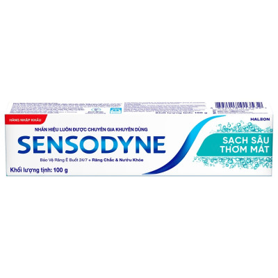Kem Đánh Răng Sensodyne Deep Clean Toothpaste 100g