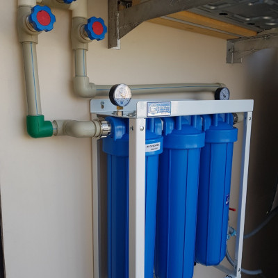 Hệ thống lọc đầu nguồn 3 cấp Big Blue (hàng nhập khẩu)