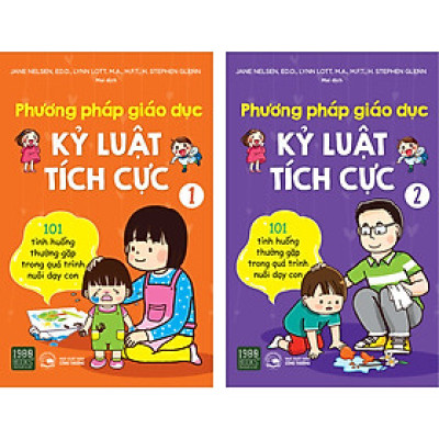 Sách - Bộ Sách Phương Pháp Giáo Dục Kỷ Luật Tích Cực (Bộ 2 Tập) - TTR Bookstore