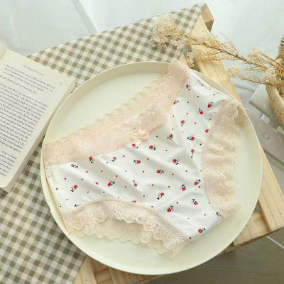 COMBO 5 QUẦN LÓT NỮ THUN LẠNH VIỀN REN HỌA TIẾT XINH XẮN 1735