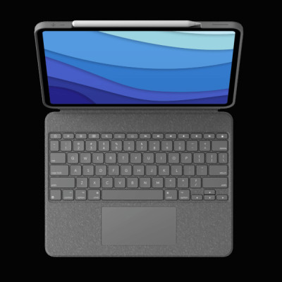 Bàn Phím Logitech Combo Touch iPad Pro 12.9 inch 5TH GEN - Hàng Chính Hãng