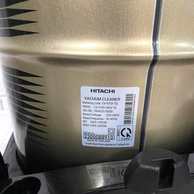 Máy hút bụi công nghiệp Hitachi CV-970Y 24CV TG dung tích 21L công suất 2200W xuất xứ Thái Lan - Hàng chính hãng