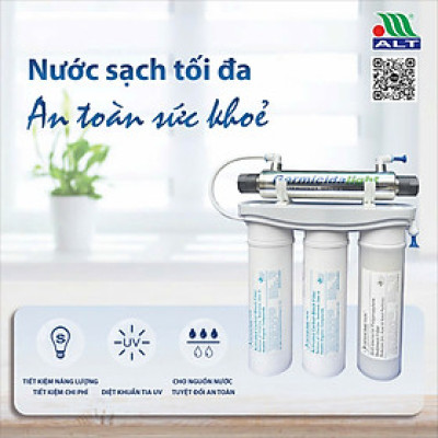 Máy lọc nước nano có đèn UV diệt khuẩn Đài Loan