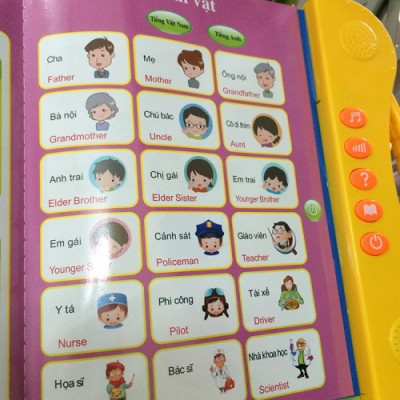 Sách điện tử song ngữ Anh-Việt cho bé