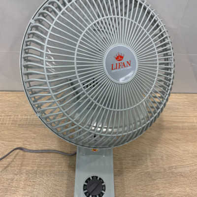 Quạt Treo Tường Tường Lồng Nhựa Lifan T-109 - Xám Trắng - Hàng chính hãng