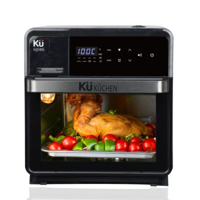 Nồi Chiên Không Dầu Kết Hợp Nồi Hấp - KUCHEN ĐỨC -  KU PCL2228 - 15 Lít - Hàng chính hãng.
