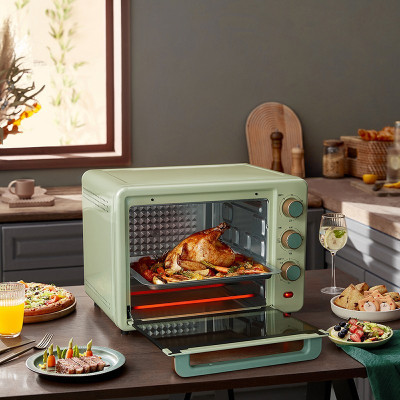 Lò Nướng Điện Kiêm Hấp Đa Năng BEAR DKX-C20R5 Dung Tích 18 Lít Công Suất 1200 W - Hàng Chính Hãng