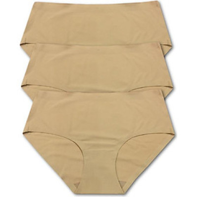 Combo 3 quần lót đúc su QCP22313, Màu da (từ 50kg trở xuống)