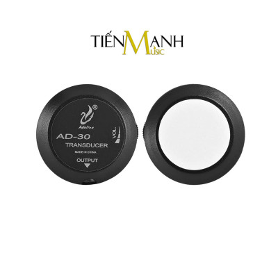 Pickup Nhạc cụ đa dụng Piezo Adeline AD-30 - Bộ thu âm thanh dùng cho Đàn Guitar, Ukulele, Violin, Kalimba Và các loại nhạc cụ khác AD30 - Kèm Móng Gẩy DreamMaker