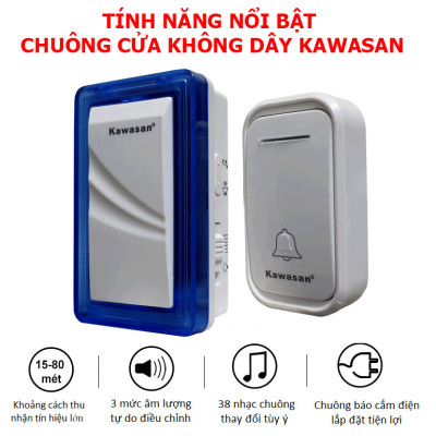 Chuông cửa không dây KAWASAN KW-DB658
