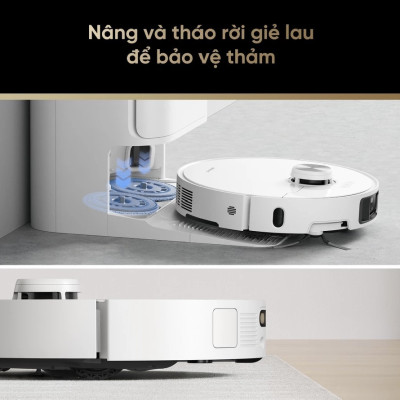 Robot Hút Bụi Lau Nhà Dreame L40s Ultra Xòe Giẻ, Tẩy Nước Nóng Lực Hút 19.000 Pa - Hàng Chính Hãng