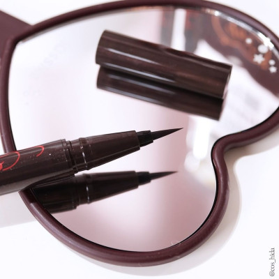 Bút Kẻ Mắt Nước Siêu Chống Trôi Nét Siêu Sắc Mãnh Kissme Heroine Make Smooth Liquid Eyeliner Super Keep (Màu Nâu Đen)