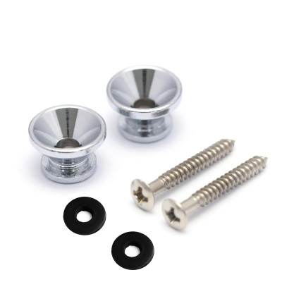 Cặp Nút Đeo Dây Đàn Guitar Nhỏ | Thép Không Rỉ