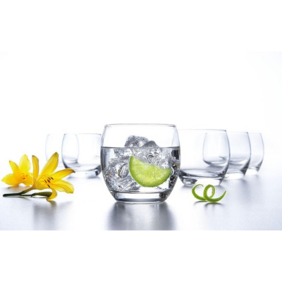 Bộ 6 cốc thủy tinh Luminarc Salto dung tích 320ml G2562, thủy tinh sạch không chứa chì