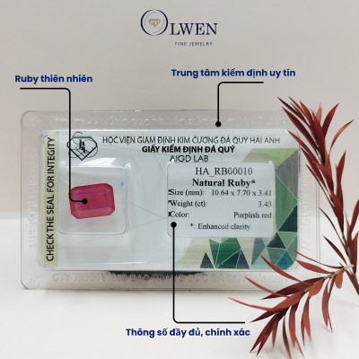 Viên đá Ruby thiên nhiên_HA-RB00010