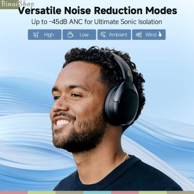 Edifier W830NB - Tai Nghe Over-Ear Không Dây Bluetooth V5.4, Chống Ồn Chủ Động, Hi-Res Audio Wireless, LDAC -45dB, Sử Dụng 94 Giờ - Hàng chính hãng