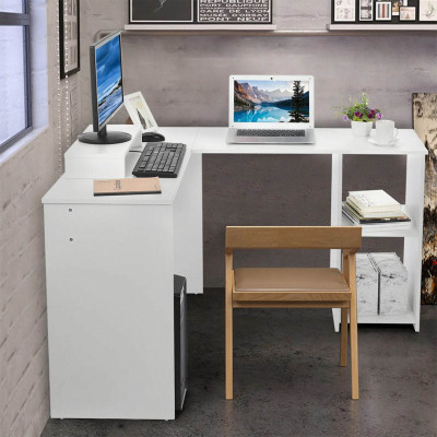 Bàn Làm Việc Chữ L Hiện Đại SMLIFE Donkey