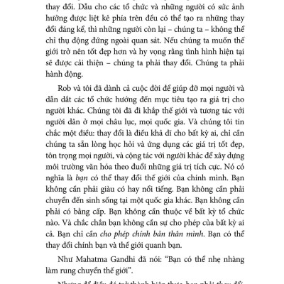 Hành Động - Hành Trình Tạo Nên Những Thay Đổi Tích Cực