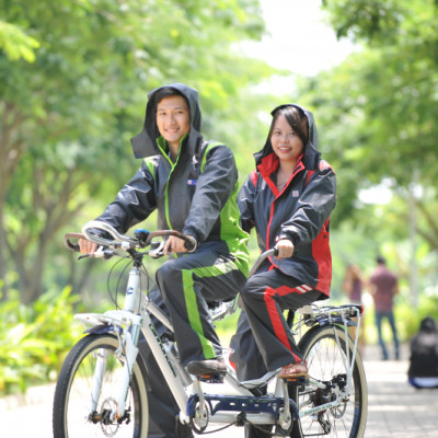 Áo Mưa Rando Bộ Thời Trang Cao Cấp Nam - ASNM-38 - Xanh Đậm