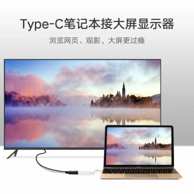 Ugreen UG40372MM130TK 15CM màu Trắng Bộ chuyển đổi TYPE C sang DISPLAYPORT vỏ bọc nhựa ABS - HÀNG CHÍNH HÃNG