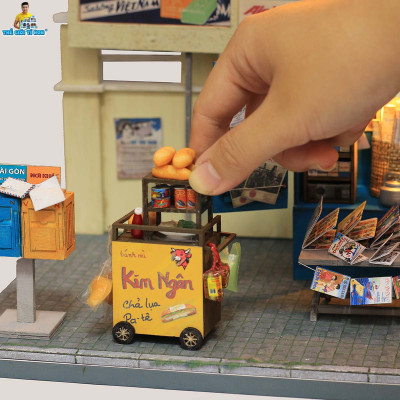 MÔ HÌNH TỰ LẮP RÁP DIY - SÀI GÒN XƯA - GP04