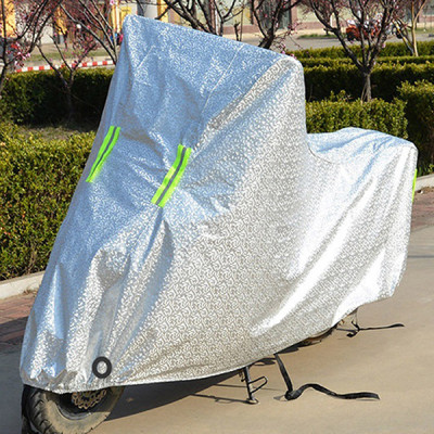 Bạt Trùm Xe Máy Tráng Nhôm 3 Lớp Có Phản Quang, Che Nắng Mưa
