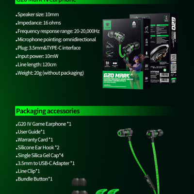 Tai Nghe Gaming Có Mic Plextone G20 New Edition - Hàng Chính Hãng