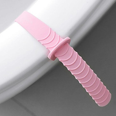 SET 2 Dây Silicon Nâng Nắp Bệt Bồn Cầu, Tiện Dụng Nhà Tắm,Dây Nâng Sạch Sẽ Bảo Đảm Vệ Sinh Gia Đình, Nhỏ Gọn, Dễ Dàng Sử Dụng. TakyHome 5214set2