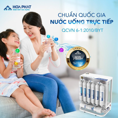 Máy lọc nước RO để gầm Hòa Phát HPU466 - Bảo hành 36 tháng - Hàng chính hãng