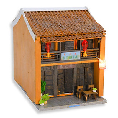 Mô Hình Tự lắp ráp DIY Hội An-HA164-06 CAO LẦU LA THIÊN THÁI