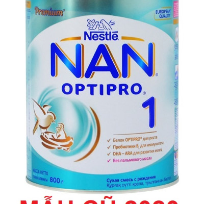 Sữa Bột Nestlé NAN Nga Optipro 1 (800g) 0-6 tháng