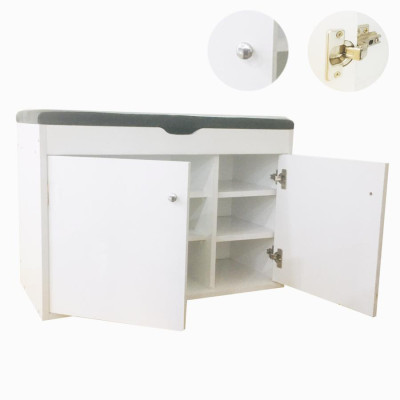 [Kèm Ảnh Thực Tế - Miễn phí vận chuyển và Lắp đặt ] TỦ GIÀY ĐA NĂNG BỌC NỆM - TG010