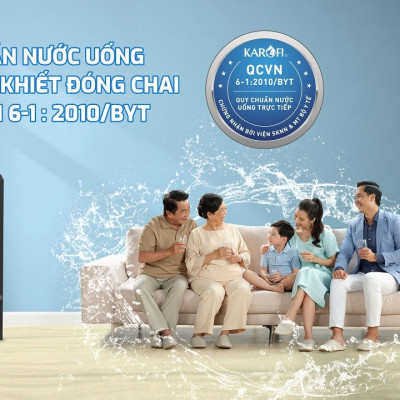 Máy lọc nước nóng nguội Karofi Livotec 615 - Hàng chính hãng
