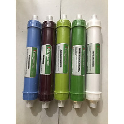 Combo 5 lõi lọc 5,6,7,8,9 Kangaroo - Hàng chính hãng - Dùng thay thế cho máy lọc RO