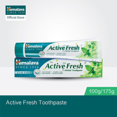 [HSD: 30/06/2026] COMBO 3 TUÝP KEM ĐÁNH RĂNG HIMALAYA ACTIVE FRESH HERBAL TOOTHPASTE BẢO VỆ NƯỚU GIÚP HƠI THỞ THƠM MÁT
